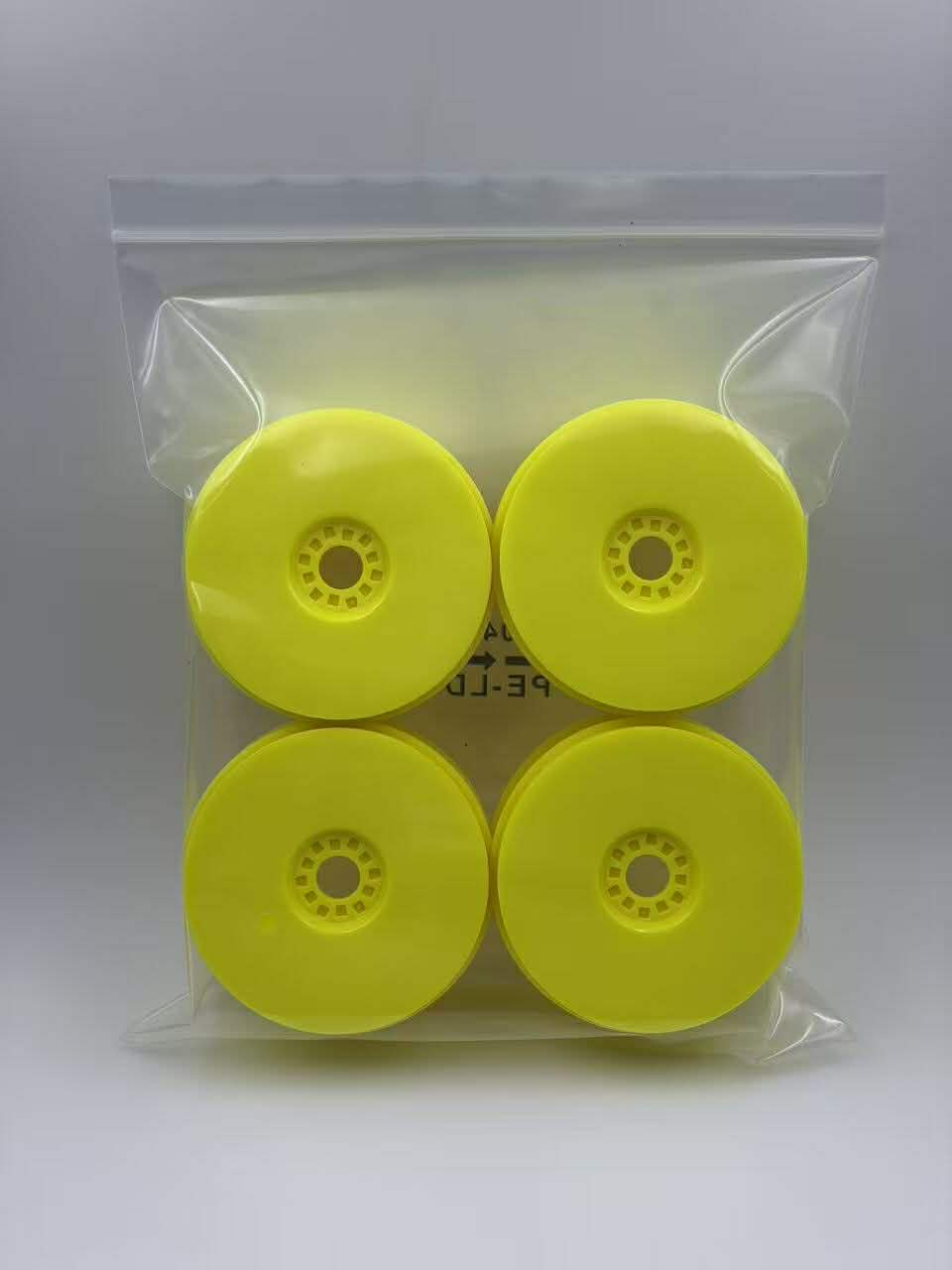 4 Wheels Yellow PRO1RC