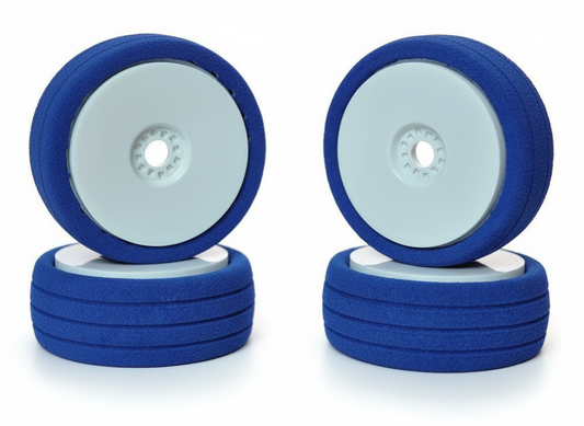 4 Wheels White + 4 Inserts