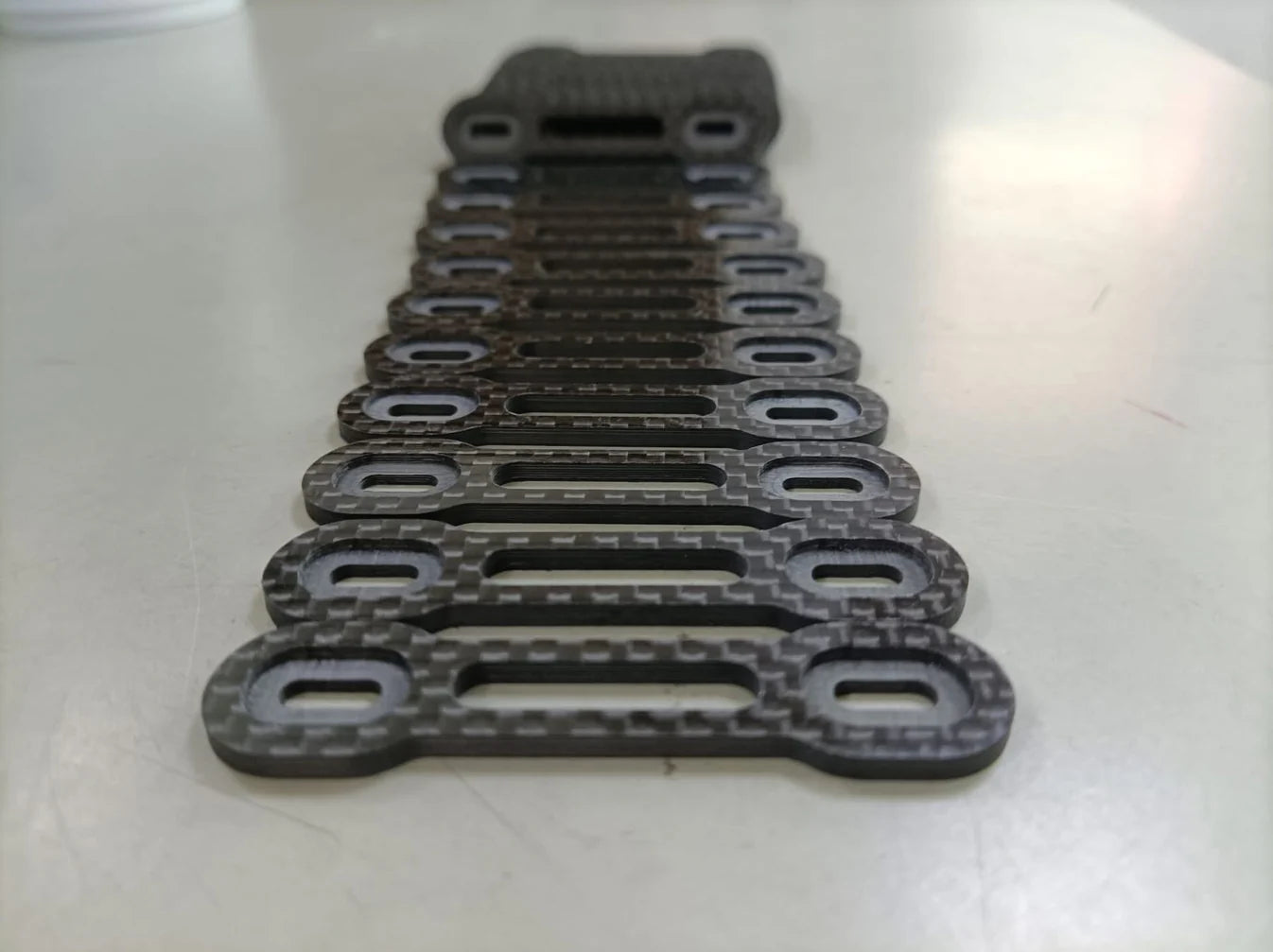 Wing Button Plate CARBON FIBER - VP-PRO ( RS-934 )