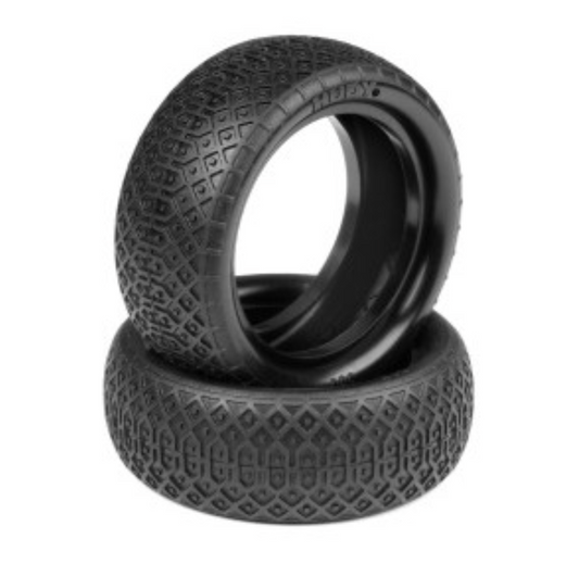 TIRE HUDY 303 4WD DIRT FRONT SOFT (2) ( 814303D-S )
