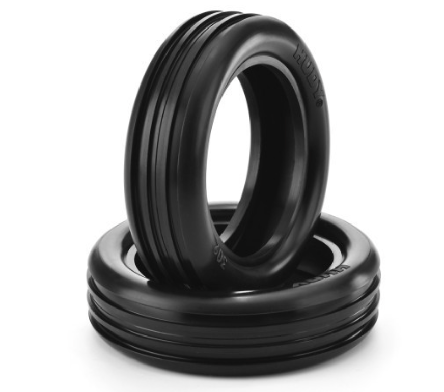TIRE HUDY 302 2WD DIRT FRONT MEDIUM ( 812302D-M )