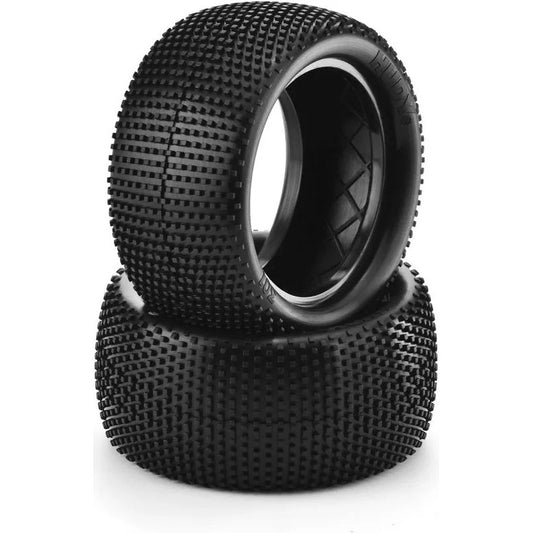 TIRE HUDY 301 1/10 OFF ROAD REAR 2WD/4WD MEDIUM (2) ( 816301D-M )