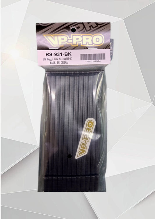 1/8 Buggy Tire Stick ( 12pcs ) (RS-931-BK)